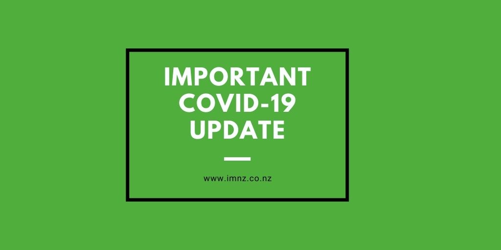 Important Covid-19 announcement